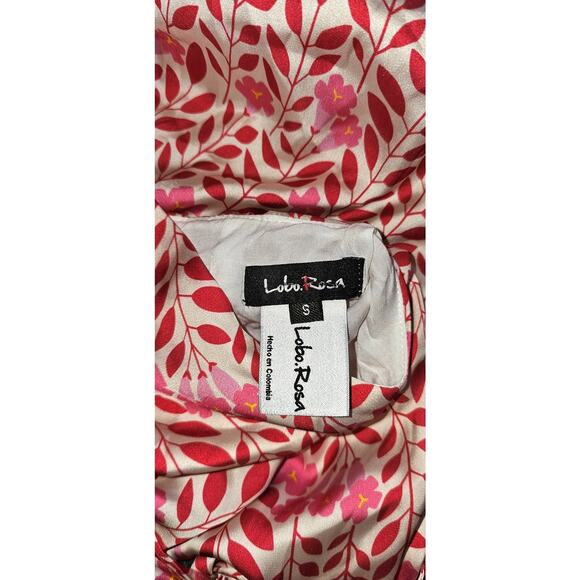 New Anthropologie Lobo Rosa Arara Mini Dress $290 SMALL Glycine - Pink Floral - Picture 4 of 4